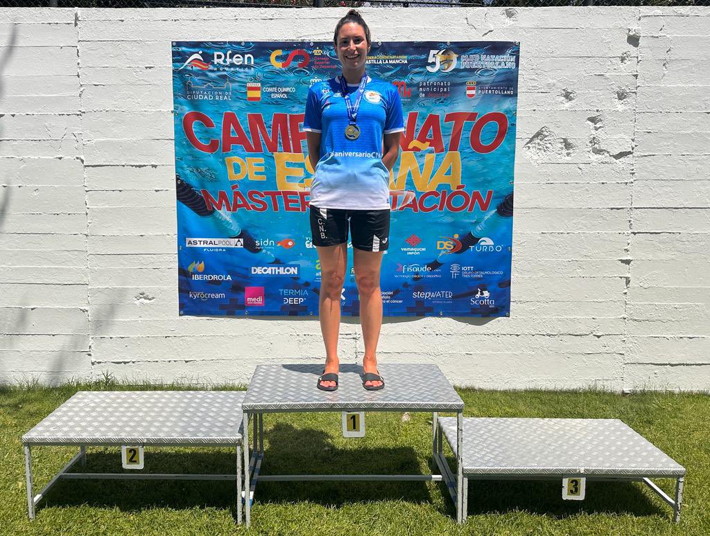 CnbMasters's tweet image. Primer día del Campeonato de España Master de Natación :
Marina Mena Timón, CAMPEONA DE ESPAÑA EN 200 BRAZA Y RÉCORD DE EXTREMADURA con un tiempo de 2.58.47, categoría +30. 
¡Orgullos@s de ti!
💙💙💙
🦁🦁🦁