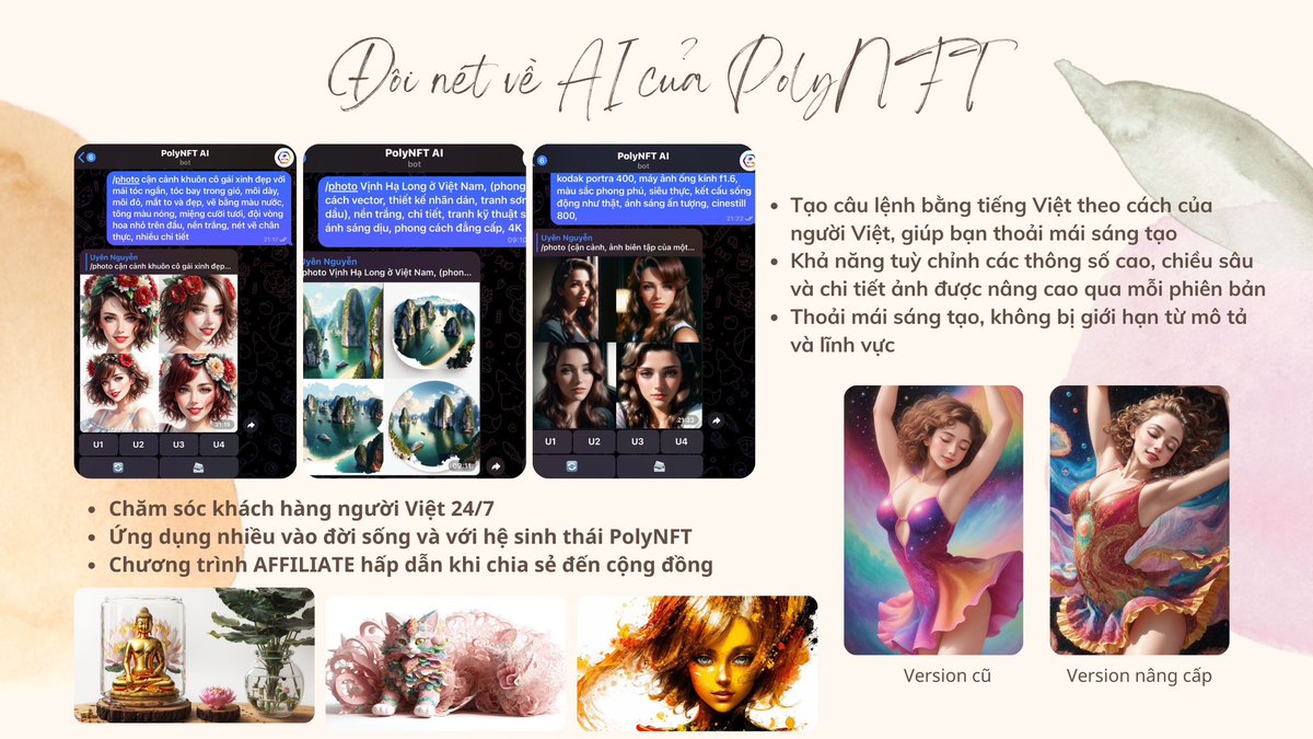 Uyen_13's tweet photo. Đôi nét về AI của PolyNFT 🌈
Link tham gia trải nghiệm free đây nha: https://t.co/BCo8IVG9Pa
#wAIz #polyNFT #veAI #AI #promt #art #AIart #aipicture #fyp https://t.co/0hv0o2d5Ap