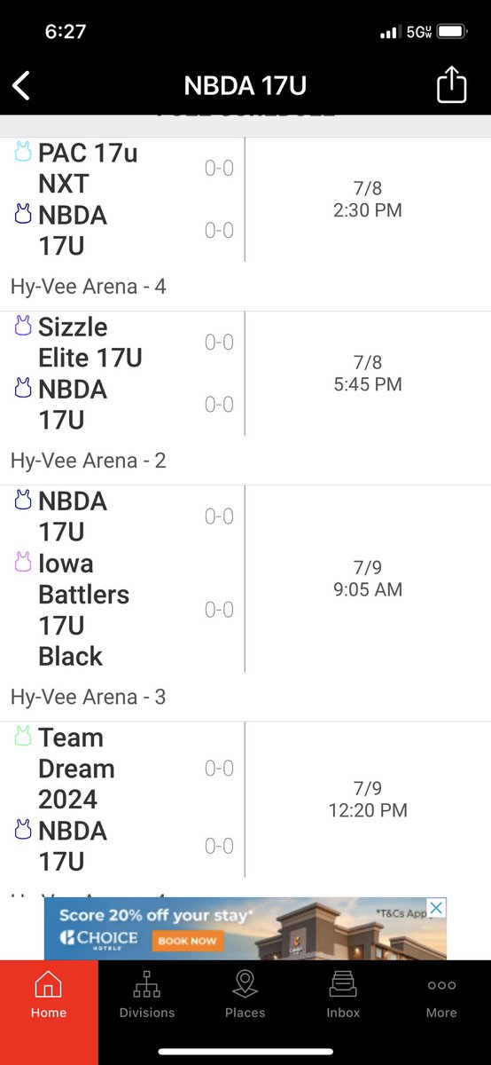 Schedule for this weekend in KC! 💪❤️🏀