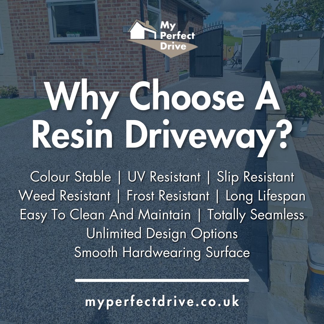 myperfectdrive's tweet photo. 🚗 Upgrade your driveway with a resin surface? 💪 

Enjoy a colour-stable, slip-resistant solution that says goodbye to weeds and frost. It’s easy to maintenance and can come in loads of different designs, that are all durable with a seamless finish! 🏡 

https://t.co/3NuwXVNAs4 https://t.co/pTlewNJ6Sg