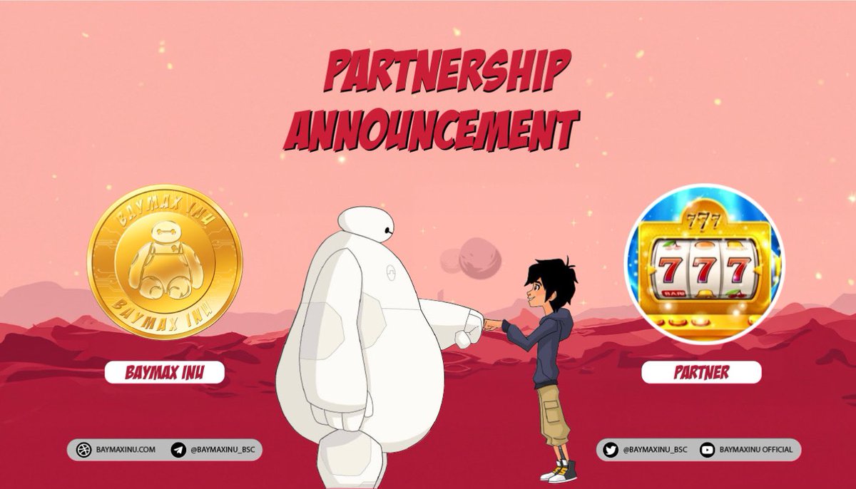 BaymaxInu x Coin888Channel

t.me/Coin888Channel…

Thanks support and raid for $BAYMAX

#BAYMAX #BAYMAXINU #NEWMEMESEASON

Website: baymaxinu.com
Telegram: t.me/baymaxinu_bsc