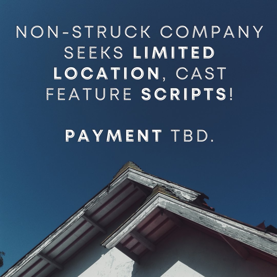 ScreenwritingSU's tweet image. Attention Non-Union Screenwriters: Seeking to incorporate a fresh #screenplay into our upcoming three-#film slate pitch. The projected production budget between £250,000 - £300,000. Any Genre. 

#ScreenwritingStaffing: screenwritingstaffing.com/premium-listin…

#screenplayswanted #prewga #write