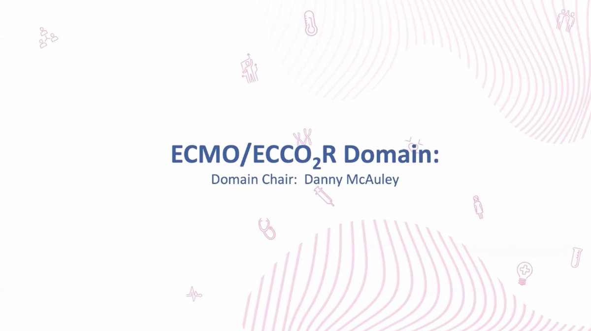 FOAMecmo's tweet photo. #ECMO & #ECC02r domain, led by @dfmcauley, 2 PICO questions:
🩸in adults with severe #ARDS or #COVID19, does VV #ECLS vs conventional protective MV reduce mortality? change! strong recommendation, moderate level of evidence in favour
🩸in adults with severe ARDS, does ECC02r vs conventional protective MV reduce mortality? new recommendation against use outside RCTs (due to increased adverse events for ECCO2r in REST trial)
C Calfee #ESICMwebinar on new @ESICM ARDS guidelines, available #FOAMcc on @yourICM
🫁 https://t.co/J2IWlcmWvI