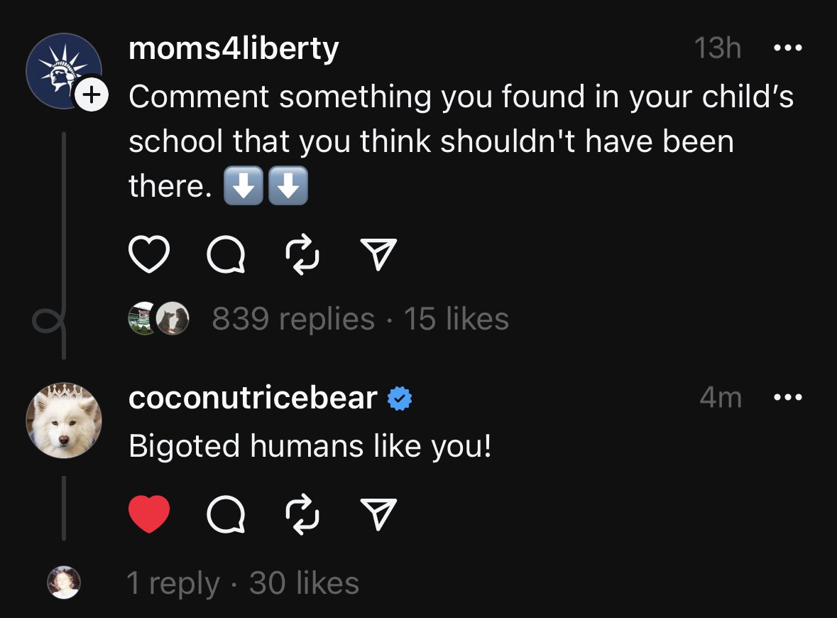 on threads dogs are the heroes