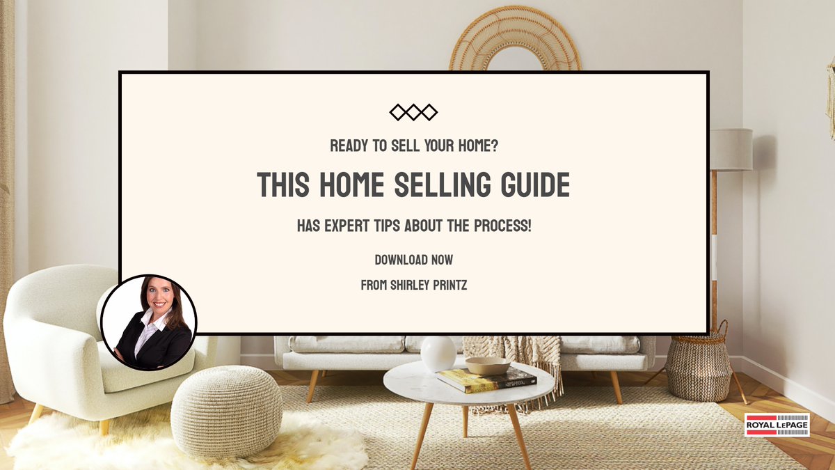 Thinking about selling your home? Get your seller guide today and learn about the process of home selling!

Shirley Printz

#printzrealestate #gtharealtor #VIPclients #buy #buyers #sell #sellers #invest #investors... backatyou.com/lp/seller-guid…