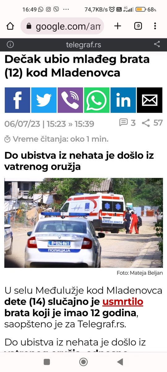 Realist789987's tweet photo. #caosvima STA JE OVO?!!! #DETE 14-15 god iz revolta, da se osveti,sto majka nije dozvolila da idu na bazen #UBIO MLADJEG BRATA!!!!? ALOOOOOOO #SUDBINA? Nije ovde kriv ni sistem ni politika nego ovi tiktokovi i jutjuberi odvedose decu u propast! https://t.co/j0J4h3Gite