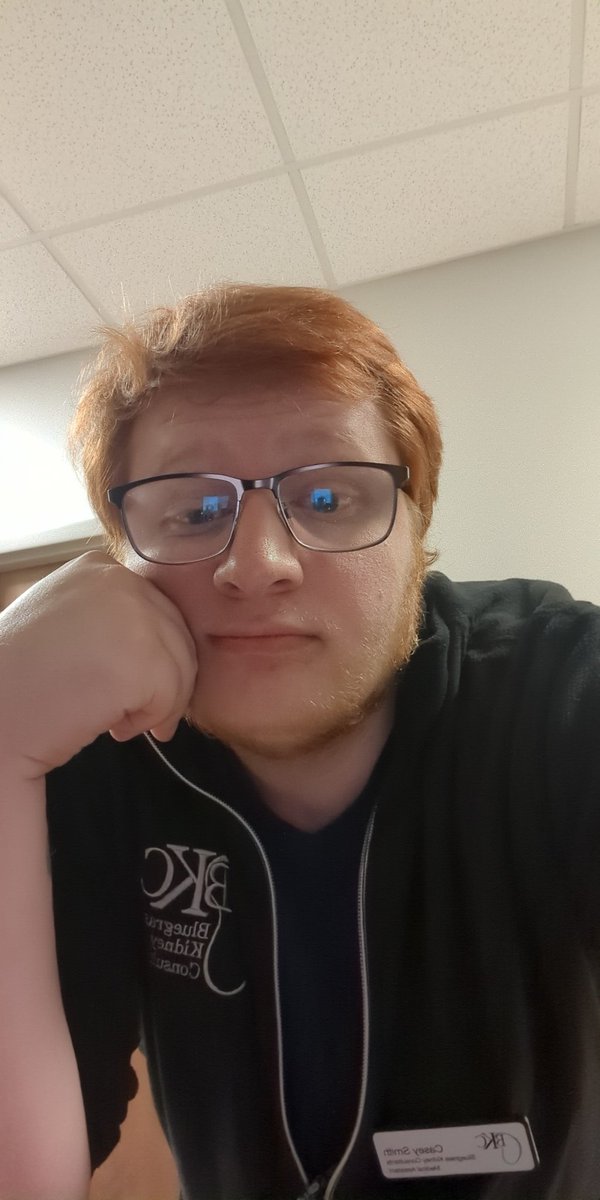 Work and red hair, what's new with you?