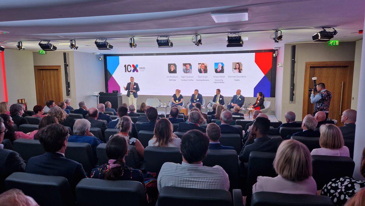 XForces's tweet photo. Time to hear from some of our beneficiaries @jen_bradburn @Dorking_Brewery @HanaSaunders85 @Combat2C @DonutPigDigital #XFE10 https://t.co/SBDJMoi7px