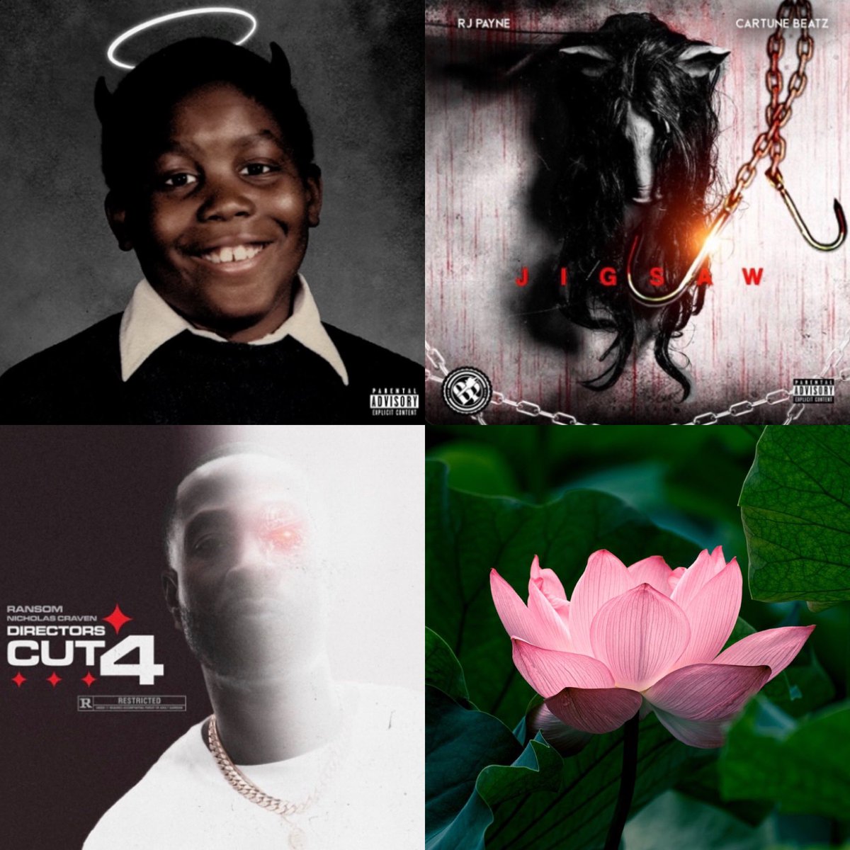_tontoneric's tweet image. Best Rap Albums 2023 

@KillerMike “MICHAEL”
@IAMRJPAYNE “JIGSAW EP”
@RansomPLS “DC4”

Impatiently waiting for @che_noir “LOTUS CHILD🪷”

#barsisback #hiphop50