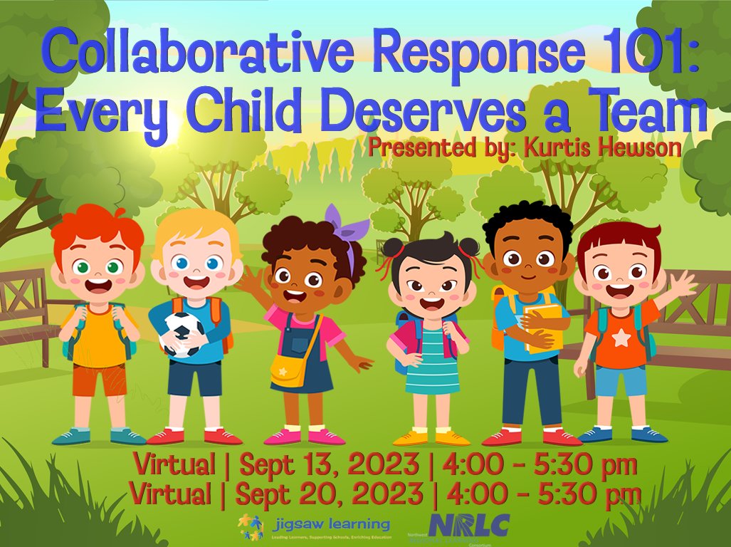 NRLC_info's tweet photo. π Transform your school's approach to student success with our #CollaborativeResponse 101 PD session. Award-winning educator Kurtis Hewson will guide you through! Register today π https://t.co/rrLjFAMTtO #NRLC https://t.co/yOjuCftl4m