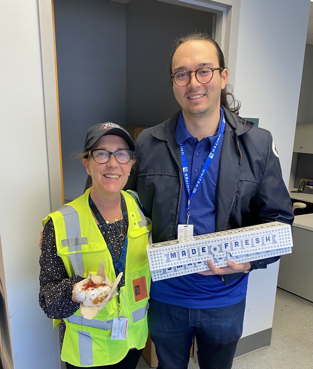 Any day that starts with fresh jelly donuts 🍩 from your amazing recruiter- is a great day! Thank you 🙏 Daniel! ⁦@UGESocial⁩