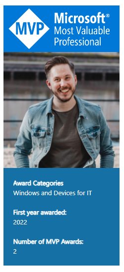 Woop woop! My MVP Award for #Windwos365 got renewed!

#mvpbuzz #community