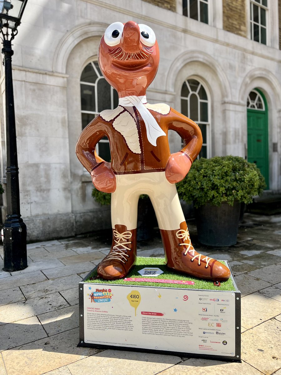StephenDSalmon's tweet photo. Highlights from shift 3 as a Morph Trail Maker.
Hosted by @WhizzKidz in collaboration with @aardman and delivered by @wildinart this is the UKβs first step-free art trail of its kind.
https://t.co/6vhfvd0qif
#CyborgMorph #TigerMorph #TheLondonManMorph #ChocksAwayMorph #London https://t.co/HvnCUxhVua