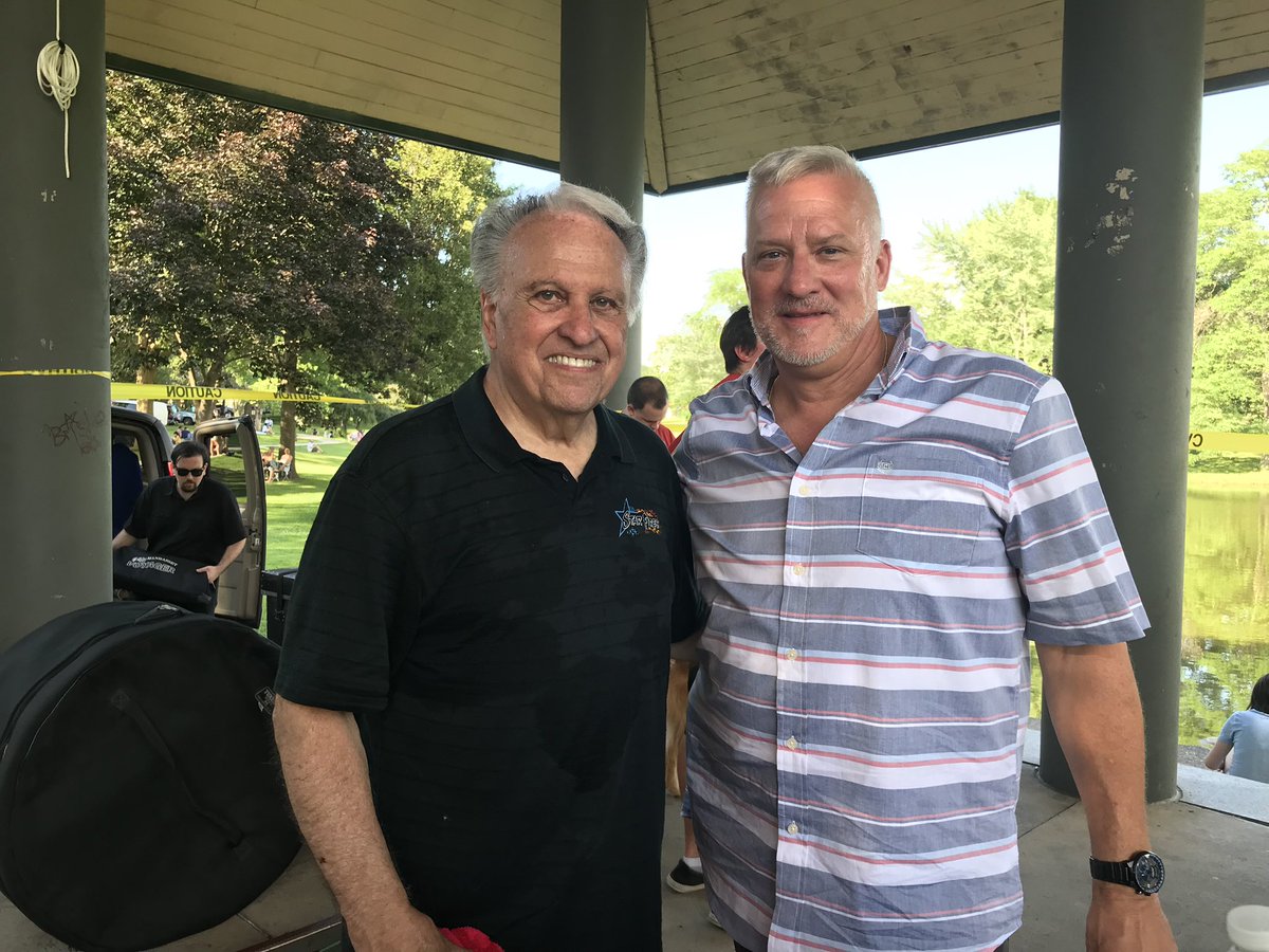 America250_PA's tweet photo. Tuesday, our team was #AllOverPA celebrating the Nation's birthday! Our Director of Operations, had an amazing time at the city of Wilkes-Barreโs Old Fashioned 4th of July ๐ Where he got to watch Rep. Eddie Day Pashinski and his band perform! https://t.co/amW54XQEoX