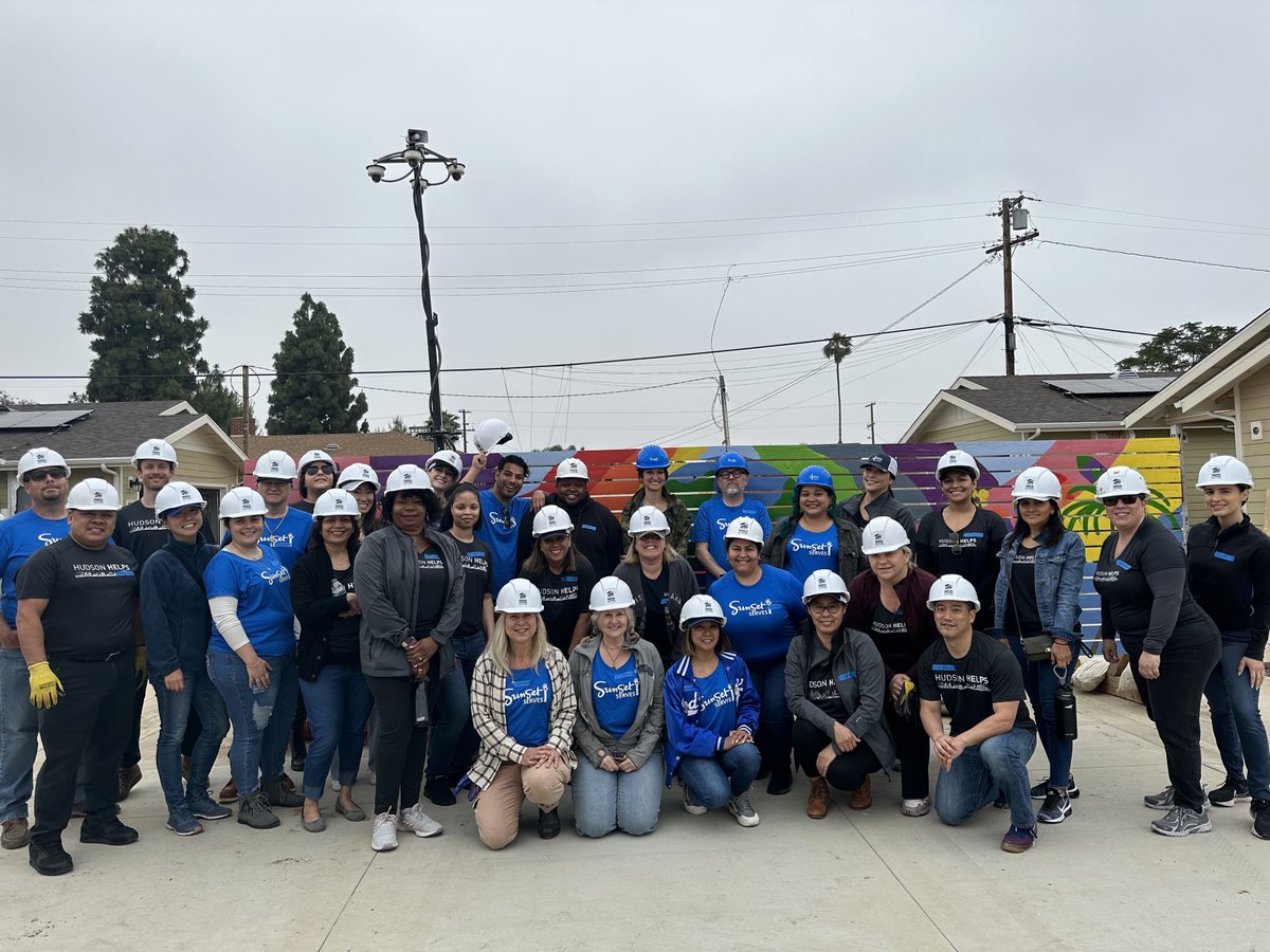 Hudson Pacific Properties (@hudsonppi) on Twitter photo We joined forces with Sunset Studios to help <a href="/Habitat_org/">Habitat for Humanity</a> provide affordable housing in the Los Angeles community. Volunteers from Sunset Serves and Hudson Helps worked to put the finishing touches on one of their neighborhood construction projects. ๐ We joined forces with Sunset Studios to help <a href="/Habitat_org/">Habitat for Humanity</a> provide affordable housing in the Los Angeles community. Volunteers from Sunset Serves and Hudson Helps worked to put the finishing touches on one of their neighborhood construction projects. ๐