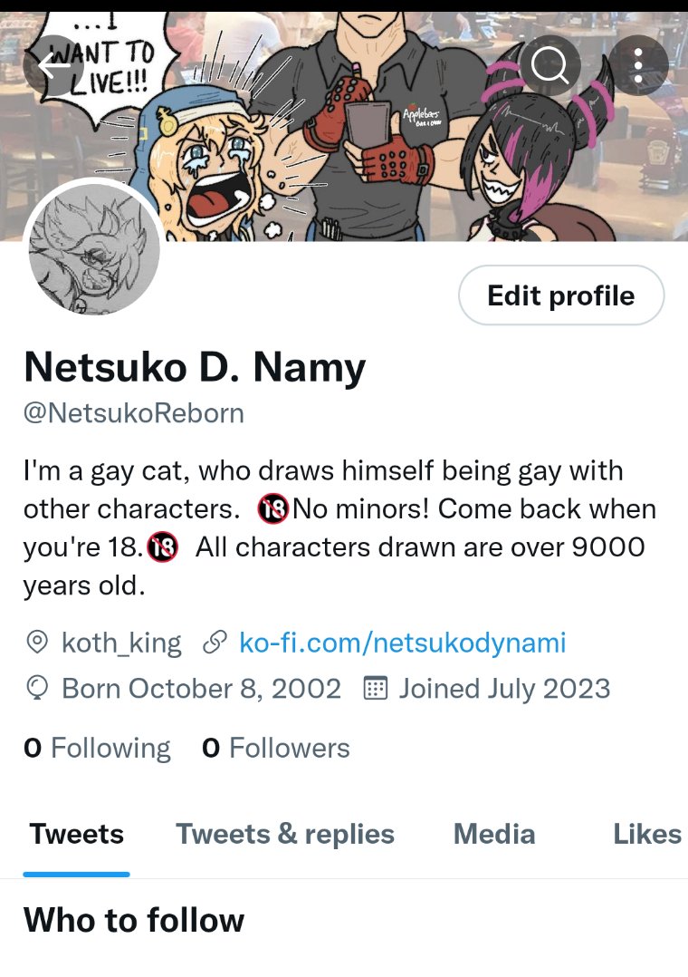 Announcement

Because of the stagnation of this account I have decided to make a new one where hopefully I won't get stuck on another plateau. Don't worry, this account isn't going anywhere, but I'm not posting anymore art here, you'll want to follow <a href="/NetsukoReborn/">Ryomen Sukunetsuko ⛩️🔪🔥</a> for my art.
