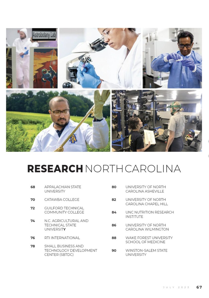 arnabNCATsoils's tweet photo. My group's #climatesmartsoil research was highlighted in North Carolina Business Magazine July 2023 issue. Thanks @ncatcaes @ncatsuaggies @NCATResearch https://t.co/fFaNRSpBDz