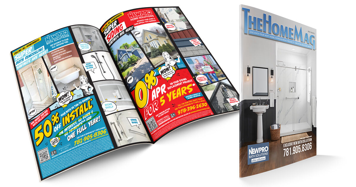 NEWPROHome's tweet photo. We're thrilled to announce that #NEWPRO will be featured on the front cover of @TheHomeMag, issue 5 for July, reaching homes in the Greater #Boston area starting from 7/14.
Inside, you'll discover captivating full-page ads highlighting our exceptional offers for home improvement! https://t.co/zYm25lZbo7