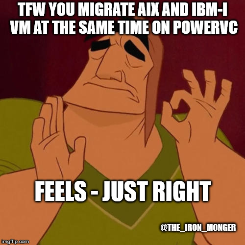 The_Iron_Monger's tweet photo. Deploying AIX / IBMi and RHEL all from the same screen on the same iron ?
Yeah - PowerVC and IBM Power hardware does that.
#NerdHerd #PowerVC #IBMChampion #fintech #AIX #VIOS #PowerVM #IBMi #Linux #Unix #RHEL #LPM #ibmtechu #NVMe #Power10 #Ansible https://t.co/g1d1xWpXlm