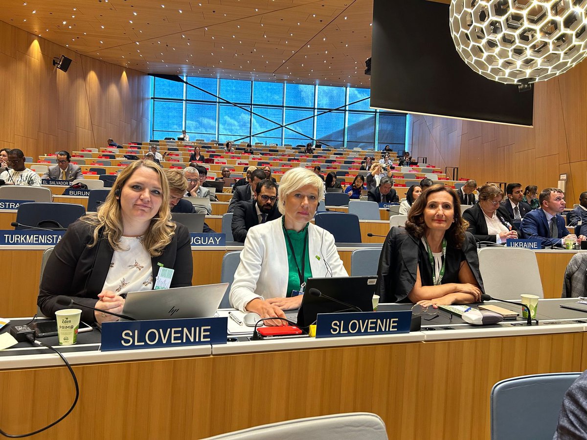 Slovenia to UN Geneva (@slotoungeneva) on Twitter photo Slovenia is actively engaging in <a href="/wipo/">World Intellectual Property Organization (WIPO)</a> Assemblies, emphasizing importance of participation of SMEs, startups, youth and women in #Intellectual Property. 
IP is indispensable part of building a thriving entrepreneurship & innovation ecosystem in 🇸🇮. 
@uil_gov_si <a href="/govSlovenia/">Slovenian Government</a> Slovenia is actively engaging in <a href="/wipo/">World Intellectual Property Organization (WIPO)</a> Assemblies, emphasizing importance of participation of SMEs, startups, youth and women in #Intellectual Property. 
IP is indispensable part of building a thriving entrepreneurship & innovation ecosystem in 🇸🇮. 
@uil_gov_si <a href="/govSlovenia/">Slovenian Government</a>