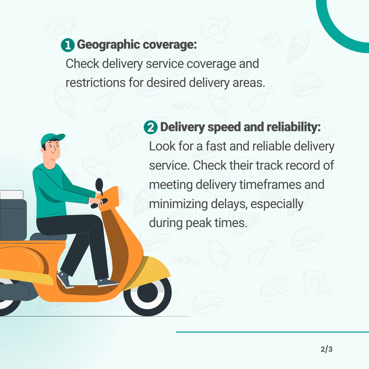 itsacheckmate's tweet image. Want to provide your customers with top-notch delivery service? Start by choosing the right third-party partner! Follow these tips to get started.
#itsacheckmate #deliverypartner #customerexperience