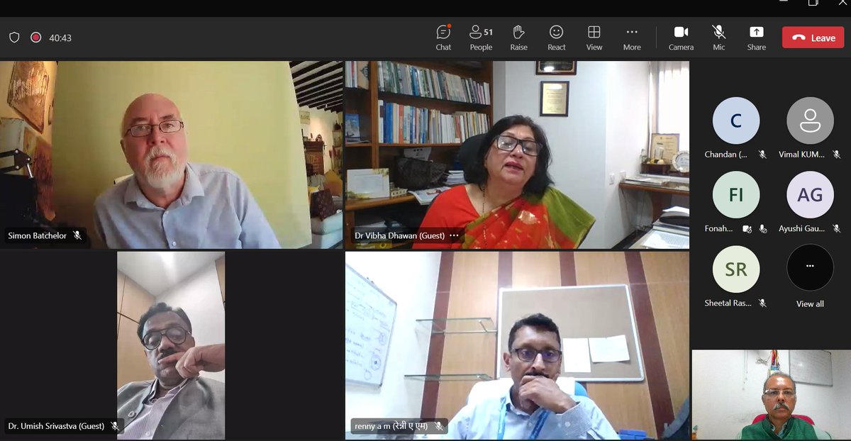 It was a pleasure sharing my views at d Talk Series on d topic The Green Shift in #Cooking, org by <a href="/Finovista/">Finovista</a> &amp; <a href="/UKMECS/">Modern Energy Cooking Services</a>. Argued tht target of 25% e-cooking by 2030 set by ET Advisory Group of <a href="/PetroleumMin/">Ministry of Petroleum and Natural Gas #MoPNG</a> is conservative &amp; not aspirational. Suggested steps to scale up e-cooking.