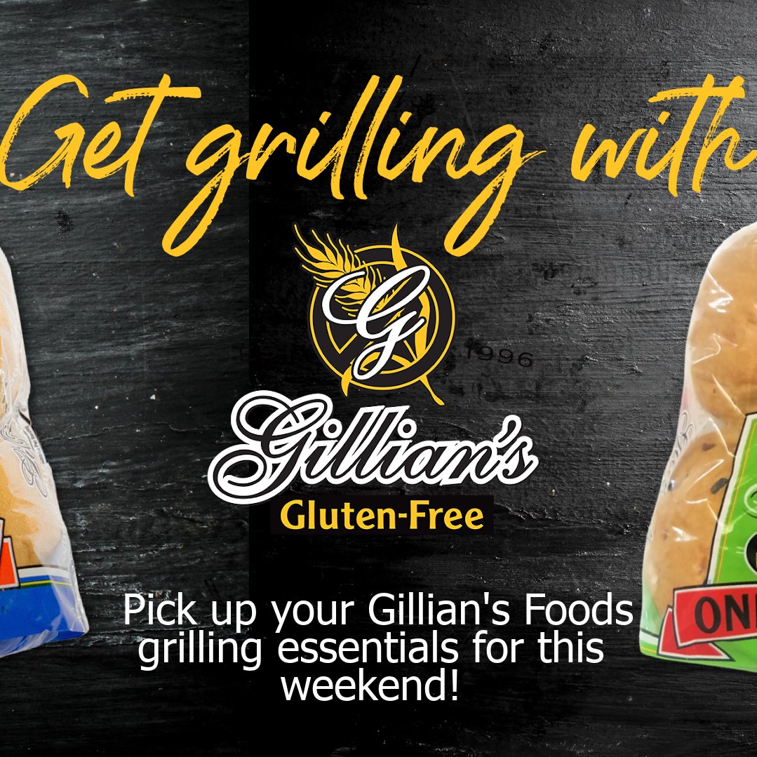 GilliansFoods12's tweet image. Great weekends start with cold drinks, music, and a hot grill with your favorite veggies and meats cooking. Be sure to pick up our #glutenfree #soyfree #dairyfree bulkie rolls and onion rolls! Share your favorite grilling tips in the comments for #NationalGrillingMonth.