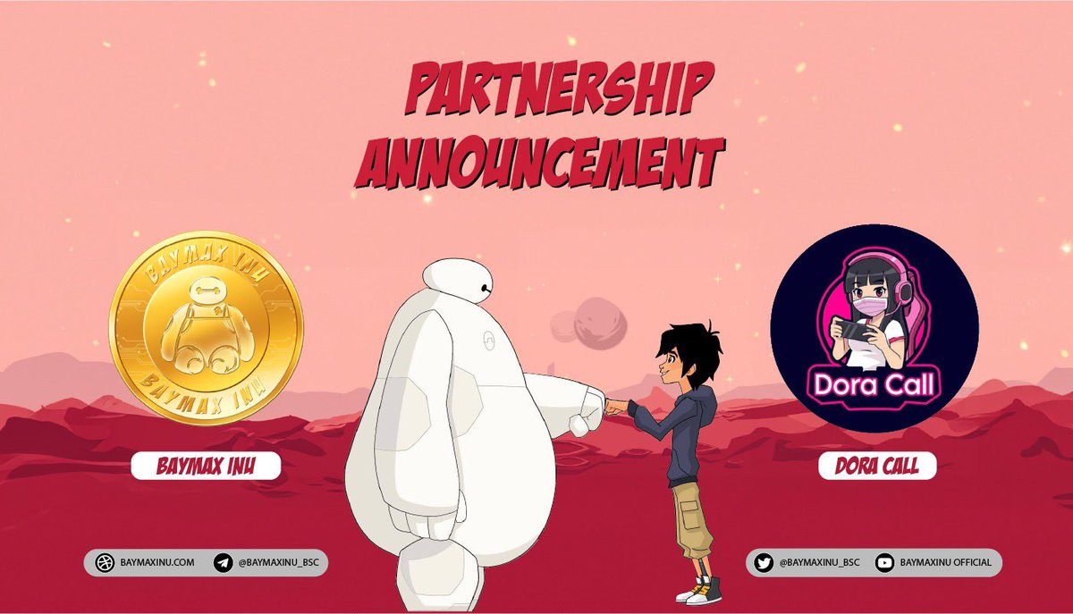 BaymaxInu x DoraCall

t.me/DoraCall/1855

Thanks support and raid for $BAYMAX

#BAYMAX #BAYMAXINU #NEWMEMESEASON

🌐Website 👍Twitter 👍Telegram 👍Channel 👍Youtube