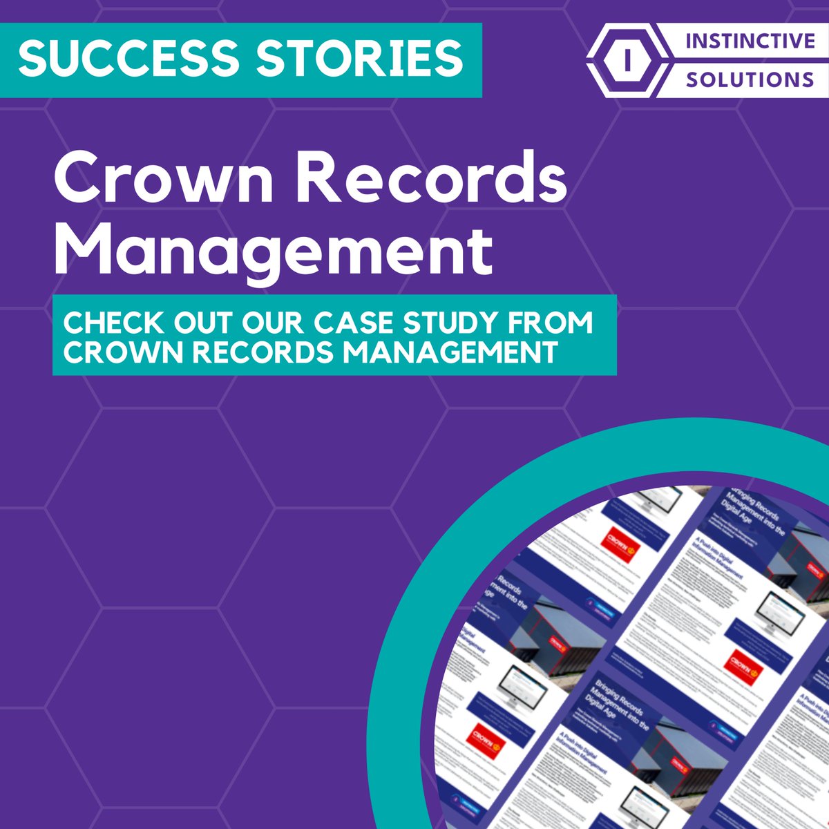 Learn more about the range of fantastic businesses that trust Instinctive to undertake their strategic content marketing projects. To find out more about projects with Crown Records Management: bit.ly/3qiOiX1 
#successstories #casestudy #contentmarketing #marketing