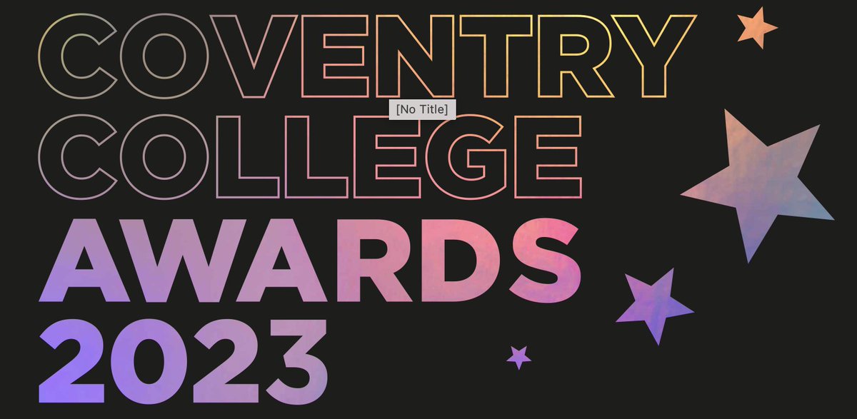 Very excited for #CovColAwards tonight! We want to thank all of our sponsors, including:

@revamp_training 
Scientific Laboratory Supplies
@Stellantis 
@Sumillion 
@albanytheatre 
@WestdaleLtd 
@BWWindmillHotel