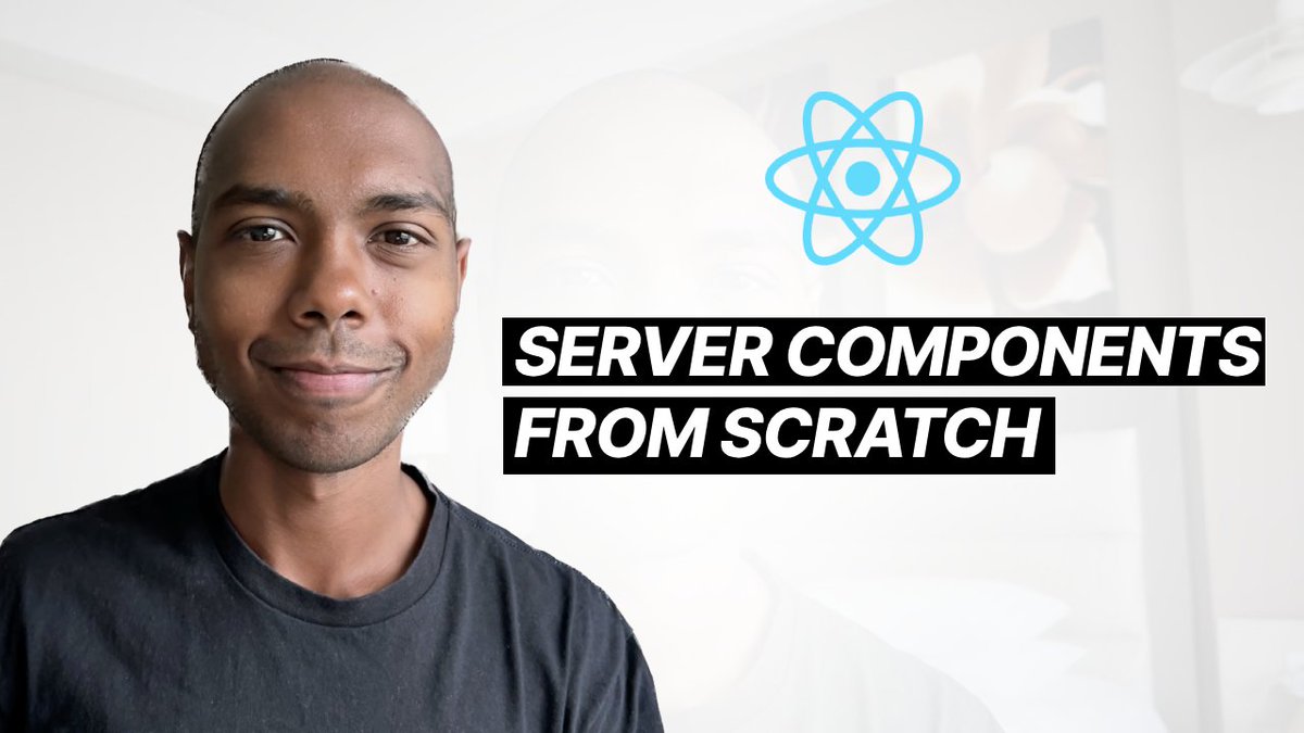 NEW VIDEO

Let's create React Server Components (RSCs) from scratch in a top-contour, entry-level way inspired by <a href="/dan_abramov/">dan_abramov</a>'s GitHub deep dives.

Link in reply

👇