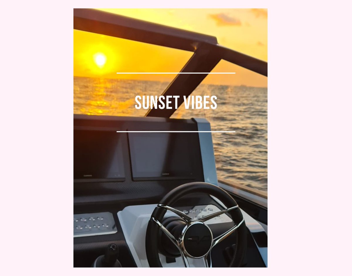 Enjoy the sunset vibes | Evo R4

#evoR4 #evoyachts #evoRline #luxuryboat