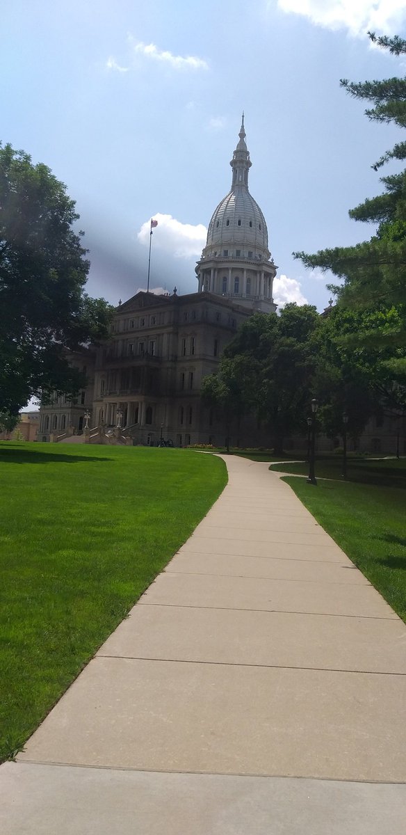 LightISC's tweet photo. Michigan's Capitol 🥰 https://t.co/Z26PaRESS2