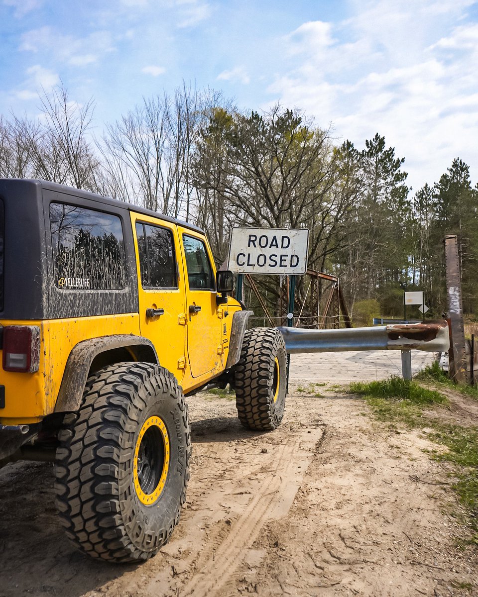 What’s that saying? The fun begins where the road ends? Something like that..