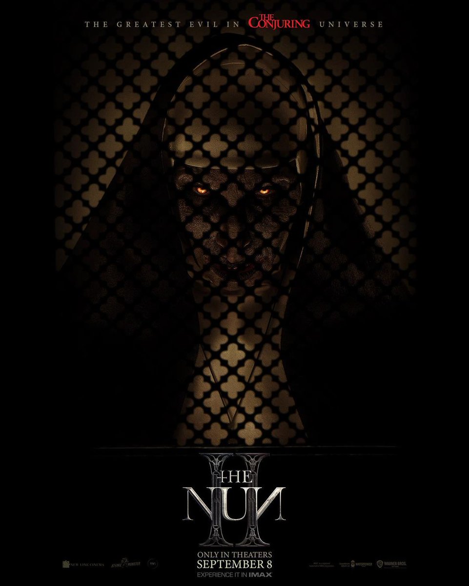 The greatest evil in the conjuring universe returns #TheNunII , coming to GSC this September.