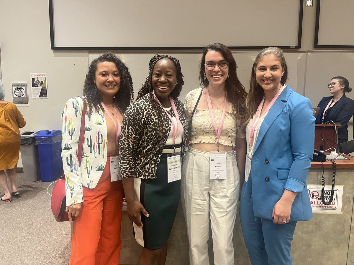 Finally got to meet <a href="/JulieLarkin305/">Julianne Pollard-Larkin, PhD</a> in person at #WIPC2023 ☺️