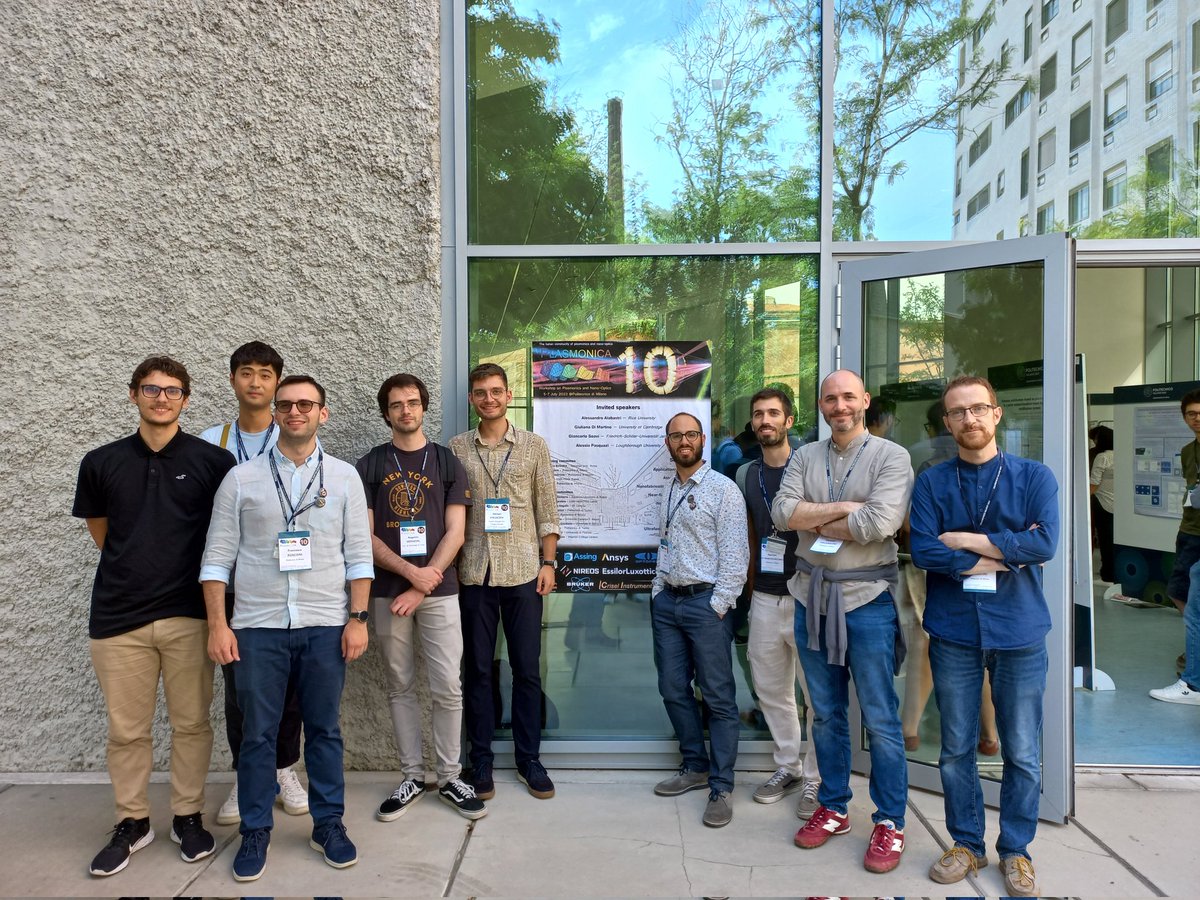 Il Cele 〰️|sNOmLab|~ (@vynisle) on Twitter photo This is the incredible team of people behind the organization of #PLASMONICA2023. <a href="/Plasmonica/">SIOF-Plasmonica</a>...by the way we terribly need some gender balance here! And we are still looking for experimental Postdoc!! This is the incredible team of people behind the organization of #PLASMONICA2023. <a href="/Plasmonica/">SIOF-Plasmonica</a>...by the way we terribly need some gender balance here! And we are still looking for experimental Postdoc!!