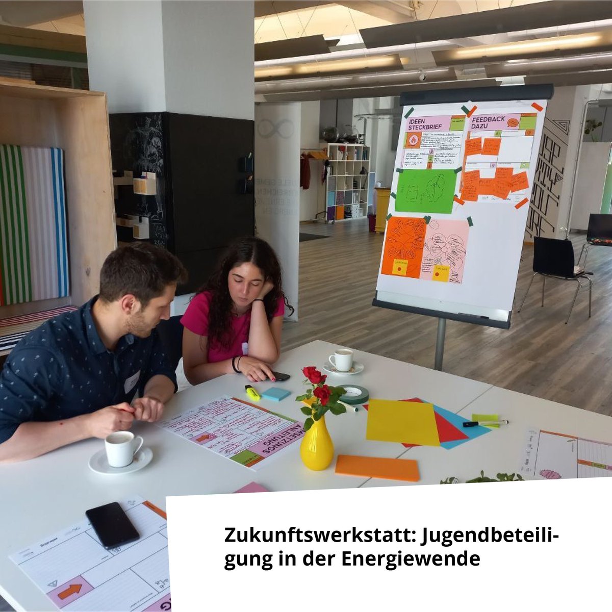 zebralog's tweet photo. Welche Beteiligungsformate passen, damit sich Jugendliche und junge Erwachsene für die Teilhabe an der Energiewende begeistern? Daran haben wir in einer Zukunftswerkstatt mit ihnen gearbeitet. Superspannend, wie groß &amp; kreativ die Lösungsideen  ausfielen. Im Herbst geht es weiter https://t.co/ON3htttGbd