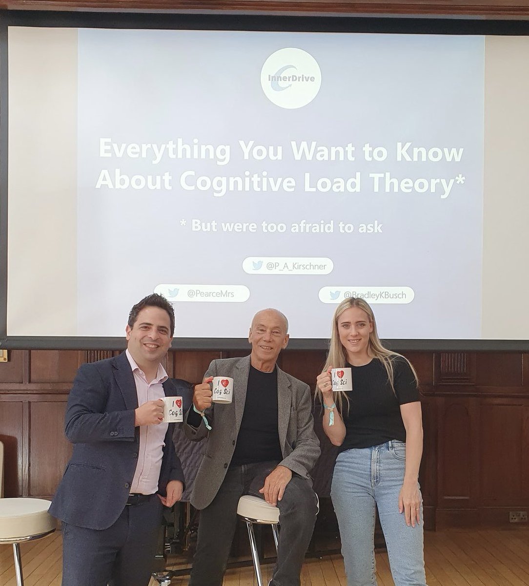 Loved interviewing <a href="/P_A_Kirschner/">Paul A. Kirschner</a> alongside <a href="/PearceMrs/">Jade Pearce</a>. So much nuance and application when it comes to cognitive load theory. Learnt a lot. Hope everyone attending enjoyed it too ❤️