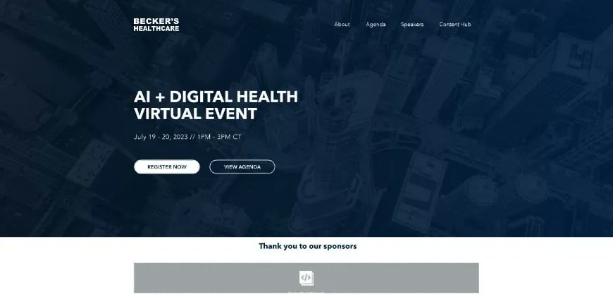 Aaron Neinstein, MD (@aaronneinstein) on Twitter photo Great set of sessions upcoming on 7/19 + 7/20 from @beckersHR around AI + #DigitalHealth. Had a great panel discussion with colleagues from <a href="/StanfordMed/">Stanford Medicine</a> <a href="/UCDavisHealth/">UC Davis Health</a> <a href="/GeisingerHealth/">Geisinger</a>, & looks like lots more great panels. bit.ly/3D1JiJu Great set of sessions upcoming on 7/19 + 7/20 from @beckersHR around AI + #DigitalHealth. Had a great panel discussion with colleagues from <a href="/StanfordMed/">Stanford Medicine</a> <a href="/UCDavisHealth/">UC Davis Health</a> <a href="/GeisingerHealth/">Geisinger</a>, & looks like lots more great panels. bit.ly/3D1JiJu