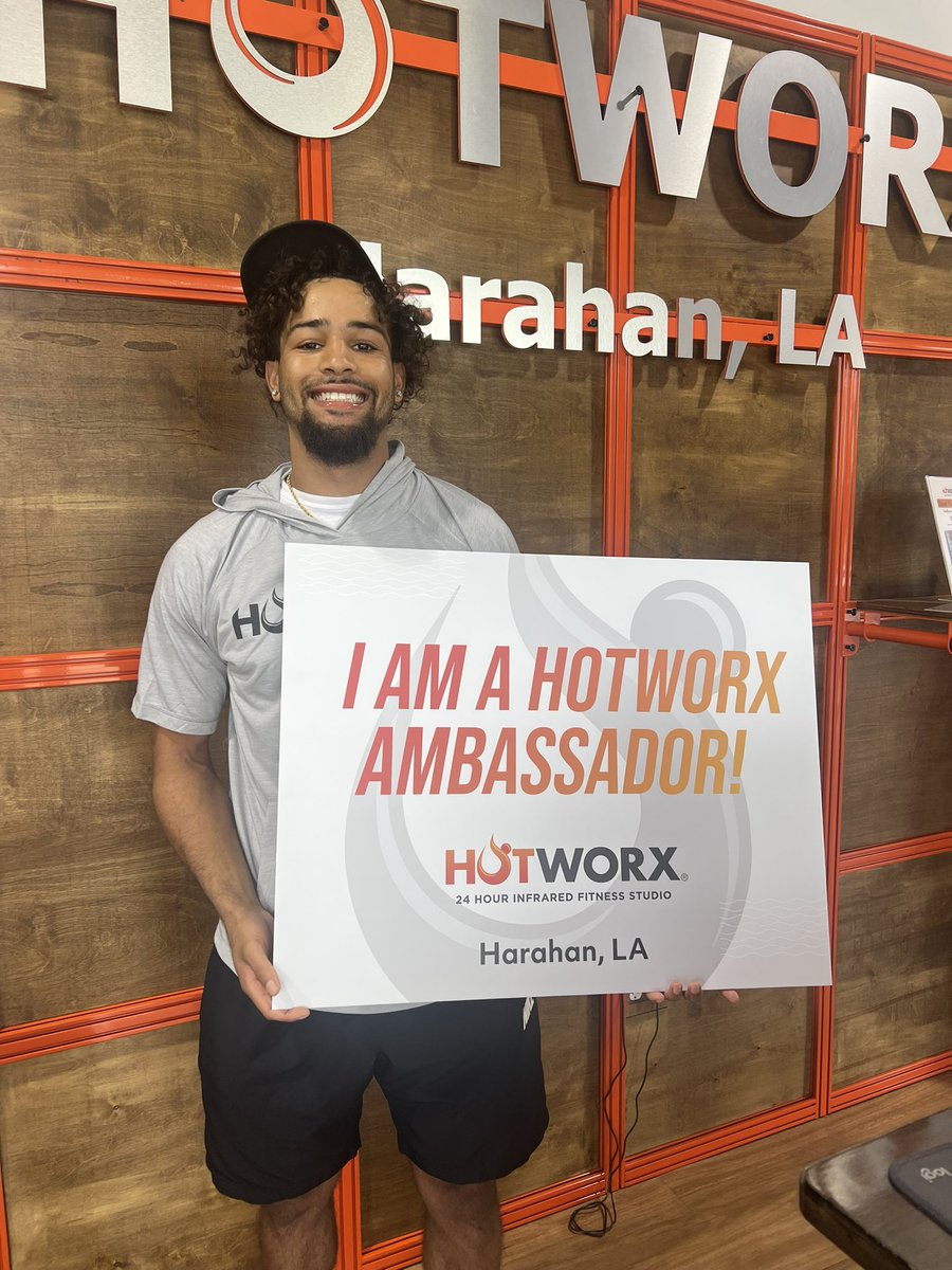 Proud to announce my partnership with @OfficialHOTWORX at the Harrahan location. With there infrared training studios and great facility I will take my game to the next level 🔥. #Ambassador