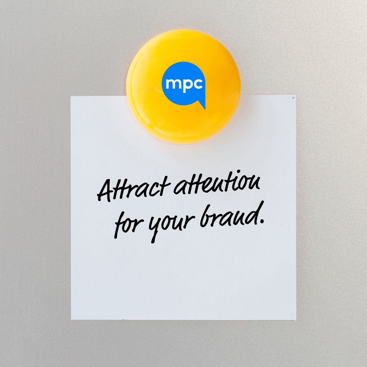 ATTRACT attention by making your organization’s logo into a magnet! 🧲 Find them at mpcpromotions.com.