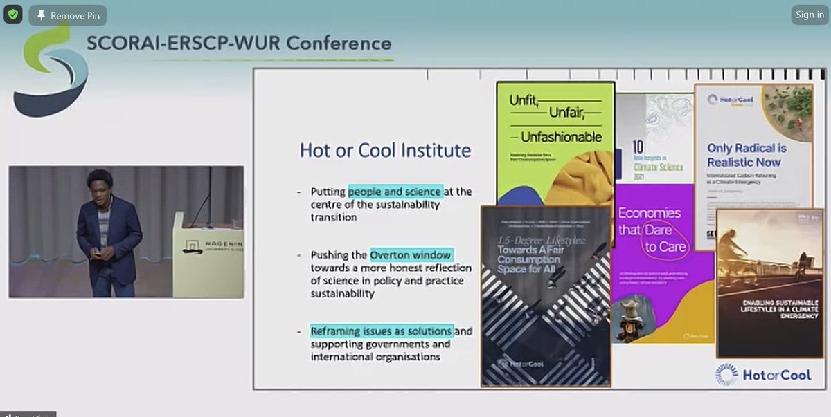 Julia Steinberger (@jksteinberger) on Twitter photo The always amazing <a href="/lewisakenji/">Lewis Akenji</a> keynote talk at #SCP23 conference in Wageningen, who aims to take no prisoners. On "False Friends of Climate" The always amazing <a href="/lewisakenji/">Lewis Akenji</a> keynote talk at #SCP23 conference in Wageningen, who aims to take no prisoners. On "False Friends of Climate"
