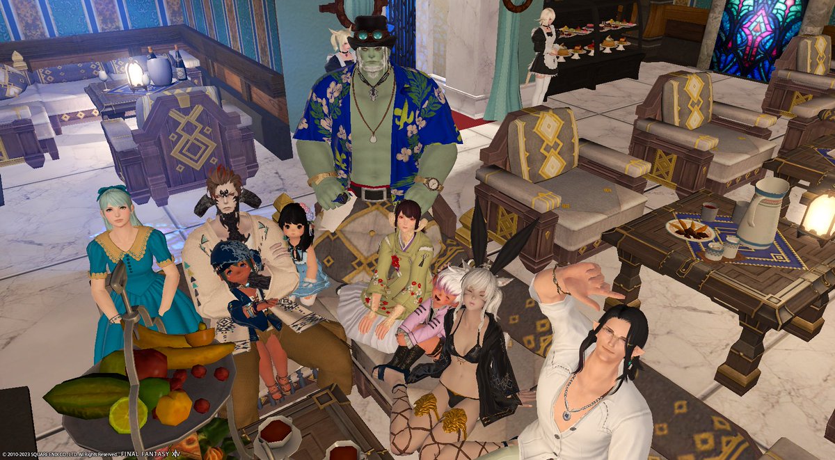 今週の不定期お店🍸☕️
素敵な時間をありがとうございました♪

 #AquaResort_FF14