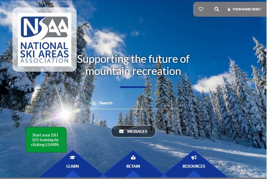 Our free online education module, DEI 101: Inclusive Mountain Culture, is the perfect resource for the coming season to share with new and returning staff. Start prepping now and learn more at nsaa.org/DEIeducation. #mountaininspired