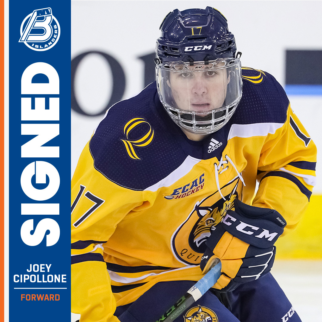 Transaction: The Bridgeport Islanders have signed forward Joey Cipollone to an AHL contract.