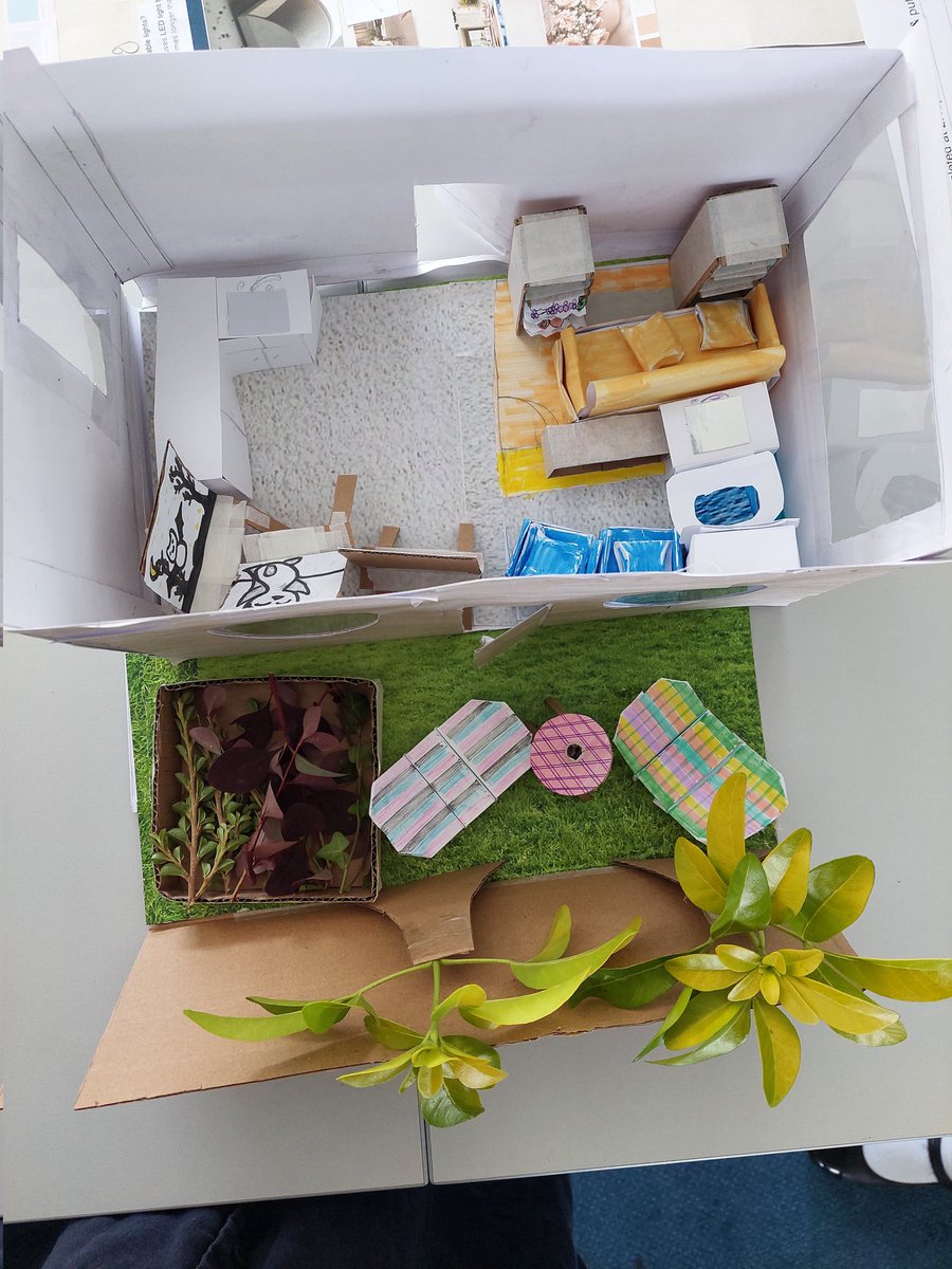Well done Year 7! Fabulous 3D models of your sustainable educational spaces! #collaboration #design #creativity #sustainability