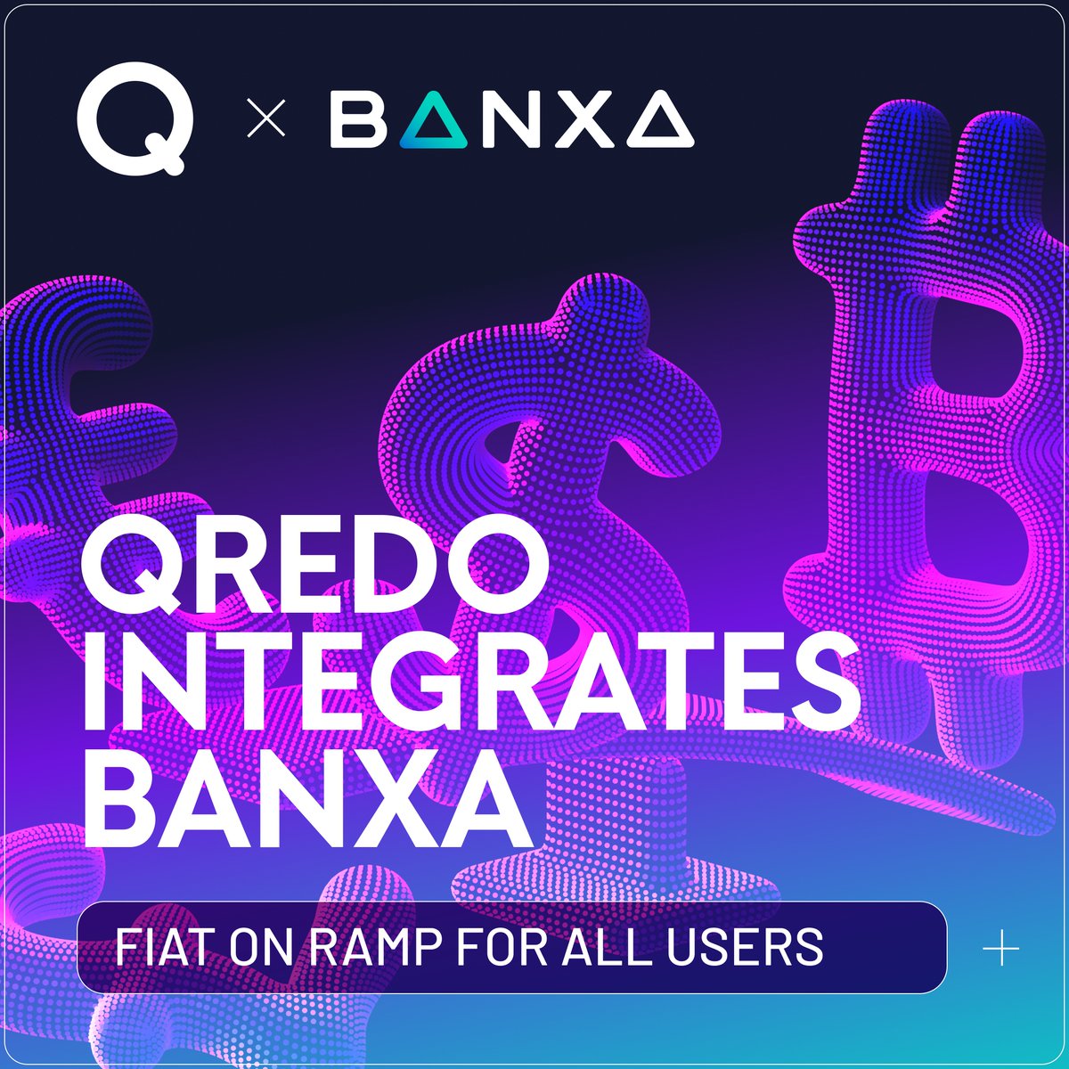 OpenCustody's tweet photo. Self-custody and fiat on-ramp: is it possible? Yes, it is! @QredoNetwork and @BanxaOfficial 🤝 are thrilled to announce the integration of Banxa to provide liquidity and easy access to cryptocurrencies for Qredo users across multiple countries🚀
Read more: https://t.co/51vsJbDpD7 https://t.co/kzhgPwoHsn