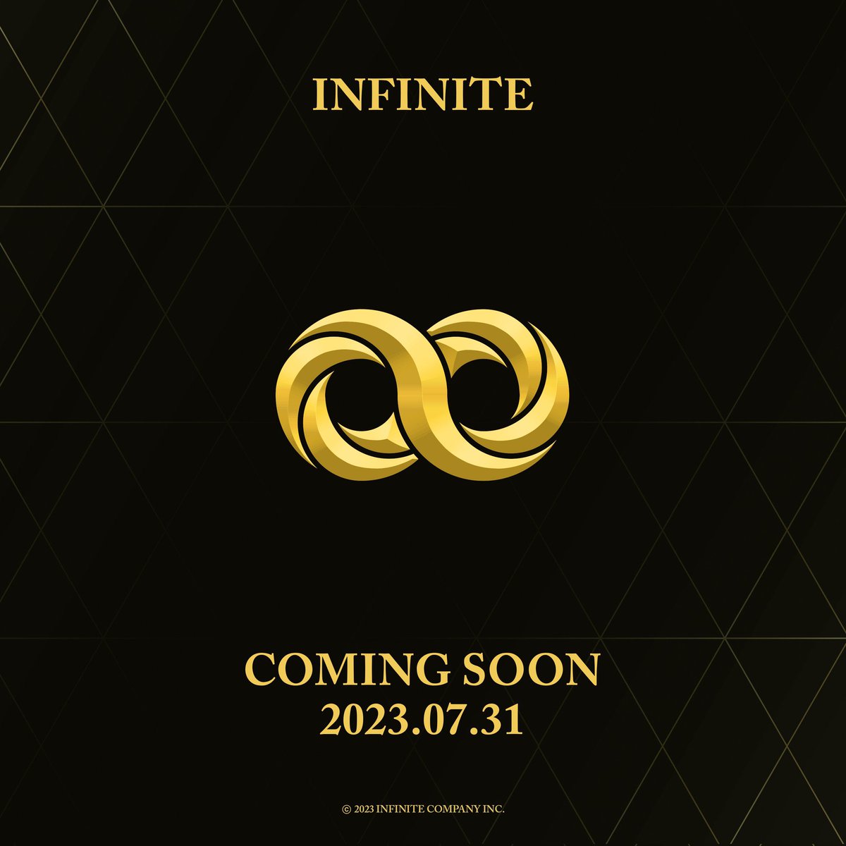 kchartsmaster's tweet photo. INFINITE announces their first comeback in over 5 years, slated for July 31. https://t.co/YSbBJ4ZcqQ