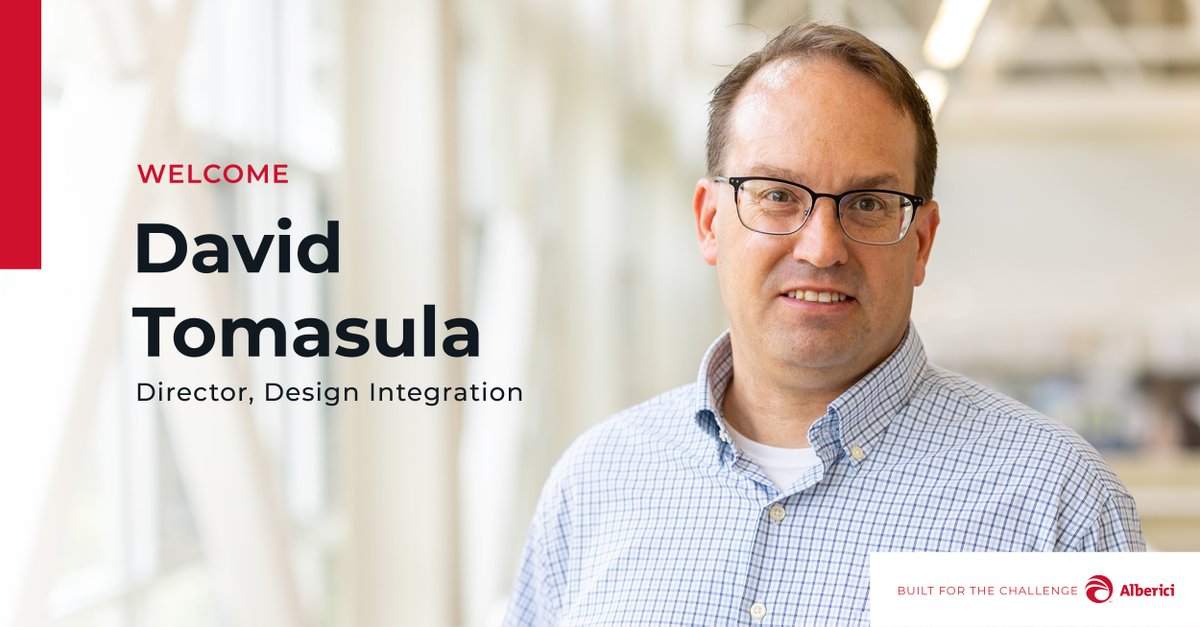 We're excited to welcome David Tomasula to Alberici as our new director of design integration! 

Read more about David's experience in collaborative project delivery and the value he will bring to Alberici clients across North America: stlouiscnr.com/david-tomasula…